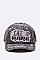 Cat Mama Vintage Washed Cotton Cap LA-T13CAT01