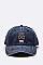 Sugar Skull Iconic Washed Cotton Cap LA-EMH0909
