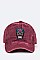 Sugar Skull Iconic Washed Cotton Cap LA-EMH0909