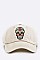 Sugar Skull Patch Cotton Cap LA-EMH0907