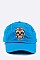 Sugar Skull Patch Cotton Cap LA-EMH0907