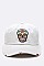 Sugar Skull Distress Denim Cap LA-EMH0906