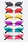 Pack of 12 Feather Cat Eye Iconic Sunglasses