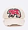 Mama Bear Patch Embroidered Vintage Cap