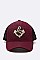 Sequined Anchor Quilted Cotton Trucker Cap LA-EMH0912