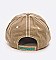 Dog Mama Embroidered Distress Cotton Cap