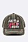 PINK RIBBON FAITH LOVE HOPE VINTAGE WASH CAP