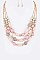 LAYERED MIX BEADS NECKLACE SET