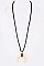 ICONIC IVORY HORN PENDANT NECKLACE LA-151438