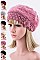 Pack of 12 pieces Angora Soft Winter Hat LA-HT753