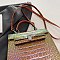 Medium Size Exceptional Crocodile Padlock Multi Tone Satchel