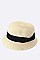 Grossgrain Fashion Straw Hat LACAE266