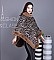 SOFT STYLISH FAUX FUR LEOPARD PONCHO