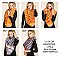 PACK OF 12 TRENDY OVERSIZED MULTI TONE PLAID BLANKET SCARVES SHAWLS