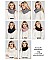 Pack of 12 Chenille Infinity Scarves