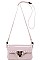 MODERN STUDDED TENDER JELLY CROSS BODY BAG