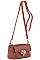 MODERN STUDDED TENDER JELLY CROSS BODY BAG