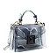 TRENDY TRANSPARENT CLEAR CROSSBODY BAG