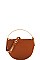 STYLISH CIRCLE SHAPE CROSSBODY BAG