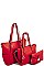 3 in1 Modern Stylish Satchel with Long Strap