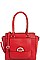 3 in 1 Modern Trendy Chic Satchel with Long Strap