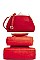 3 in 1 Modern Trendy Chic Satchel with Long Strap