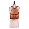 Crocodile Print Tassel Accent Backpack
