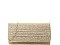 FASHION SILKY WRINKLED PARTY CHAINED CLUTCH