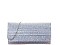 FASHION SILKY WRINKLED PARTY CHAINED CLUTCH