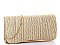 TRENDY FASHION PARTY CLUTCH WITH CHAIN