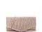 CHIC SILKY MODERN PARTY CHAINED CLUTCH