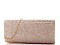 CHIC SILKY MODERN PARTY CHAINED CLUTCH