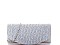 FASHION SILKY PARTY CHEVRON CHAINED CLUTCH