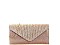 DESIGNER FASHION SILKY PARTY CLUTCH WITH CHAIN