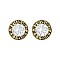 TRENDY SOLITAIRE CUBIC STUD EARRING SLJCE1205