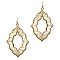 OPEN-CUT NEON THREAD EARRING