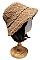 REVERSIBLE SUEDE - SHERPA FASHION Soft Winter Bucket Hat