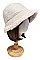 REVERSIBLE SUEDE - SHERPA FASHION Soft Winter Bucket Hat