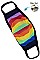 REUSABLE RAINBOW FASHION MASK