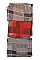 PACK OF 12PCS ASSORTED COLOR FASHION OBLONG SCARVES
