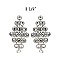 FASHIONABLE STONE EARRINGS SLJE5151