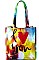 FASHION I LOVE YOU COLORFUL SIMPLE TOTE BAG