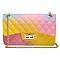 MULTI COLORED JELLY SHOULDER BAG