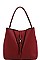 STYLISH MODERN SATCHEL WITH LONG STRAP