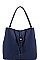 STYLISH MODERN SATCHEL WITH LONG STRAP