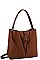STYLISH MODERN SATCHEL WITH LONG STRAP