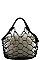 2IN1 HOLLOW OUT NET BAG