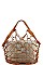 2IN1 HOLLOW OUT NET BAG