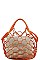 2IN1 HOLLOW OUT NET BAG