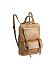 METRO Buckle Flap Pocket Convertible Backpack